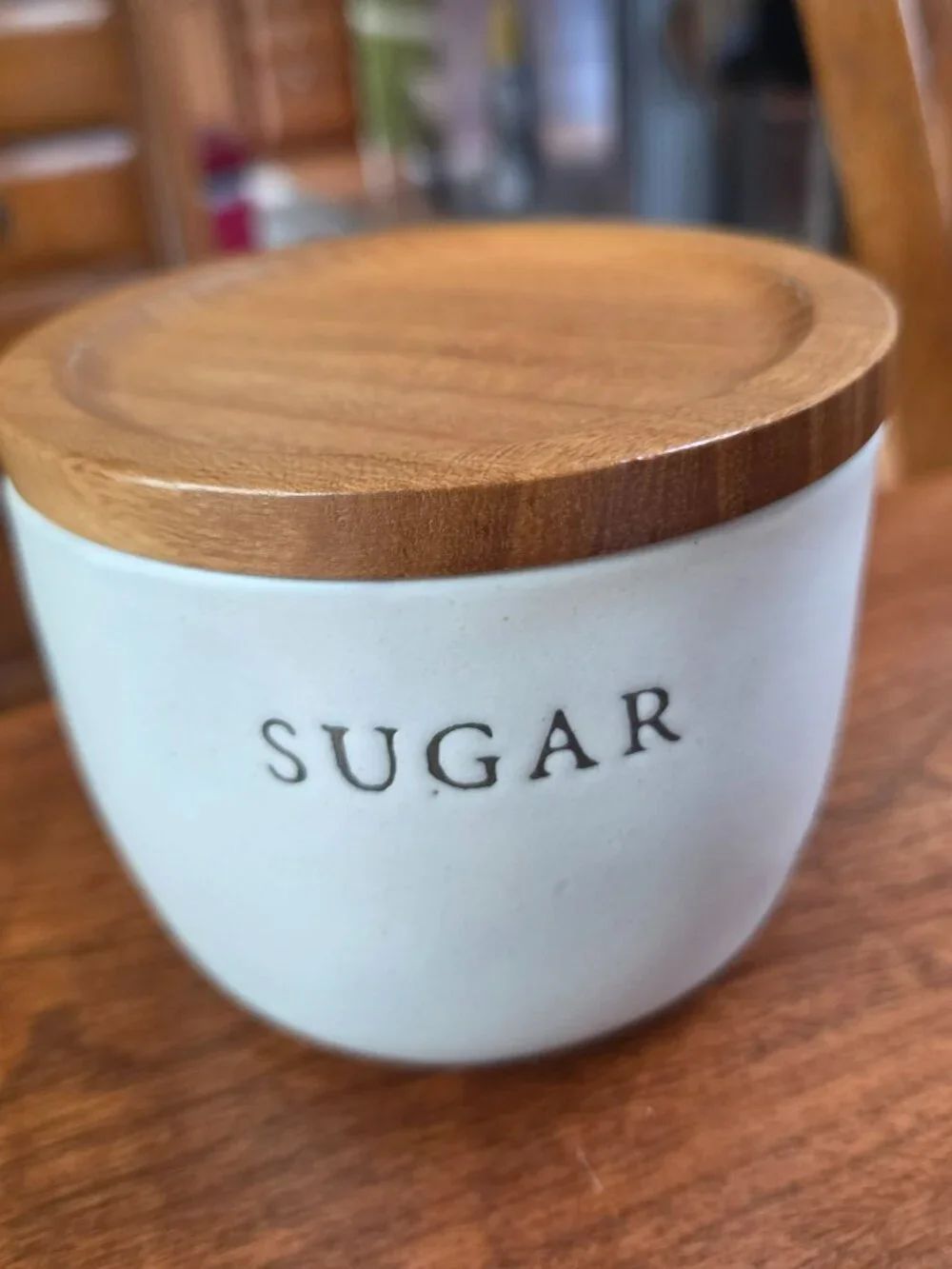 hearth and hand with magnolia stoneware sugar bowl